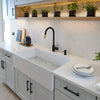 [D35404300.249] Etre® Single Handle Pull-Down Kitchen Faucet with Lever Handle - Polished Chrome
