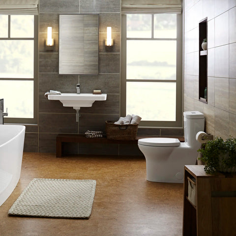 Baignoire autoportante mince Equility 67 x 30 po