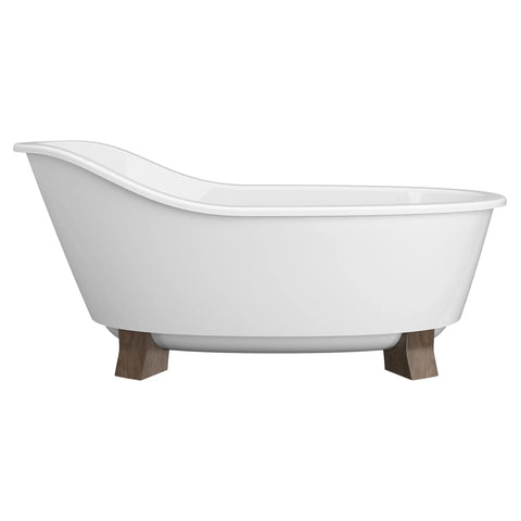 Baignoire autoportante Oak Hill 66 x 36 po avec pieds