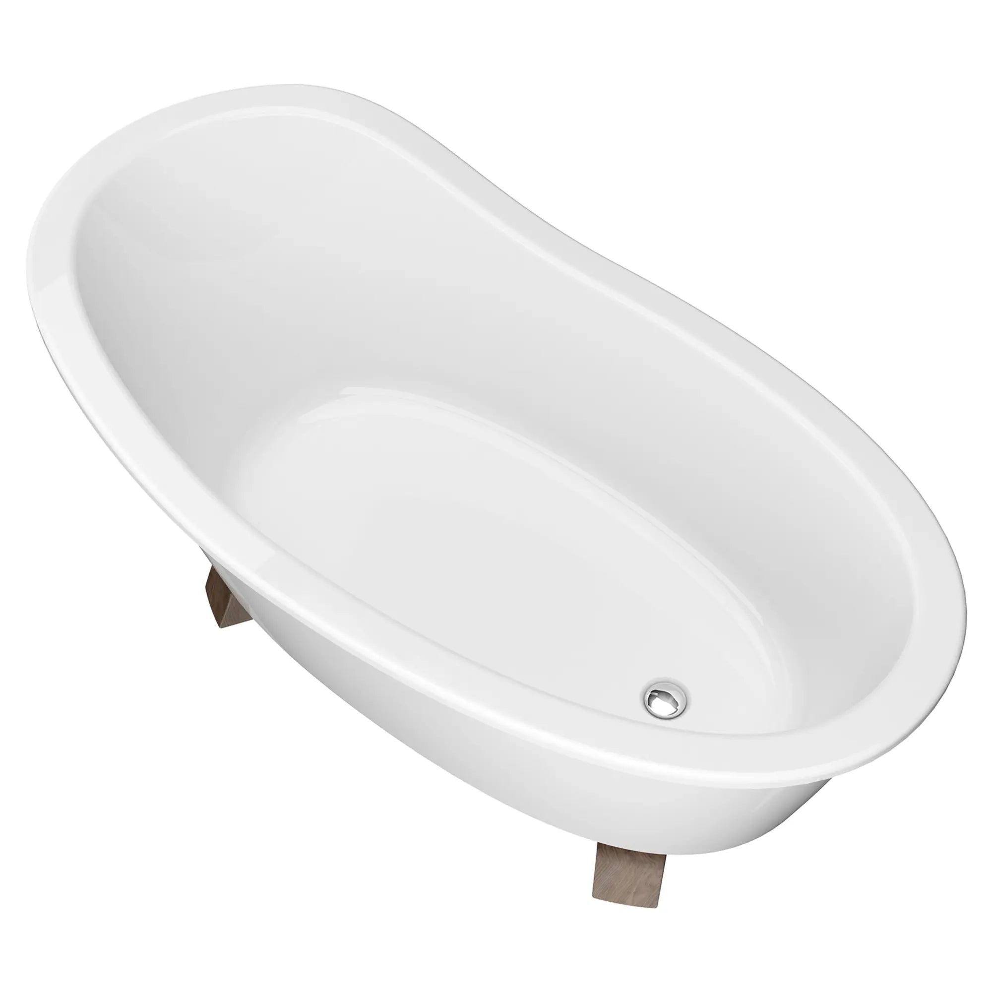Baignoire autoportante Oak Hill 66 x 36 po avec pieds // WEATHERED OAK // 90494_D12025014239_2_CDNwebp.webp