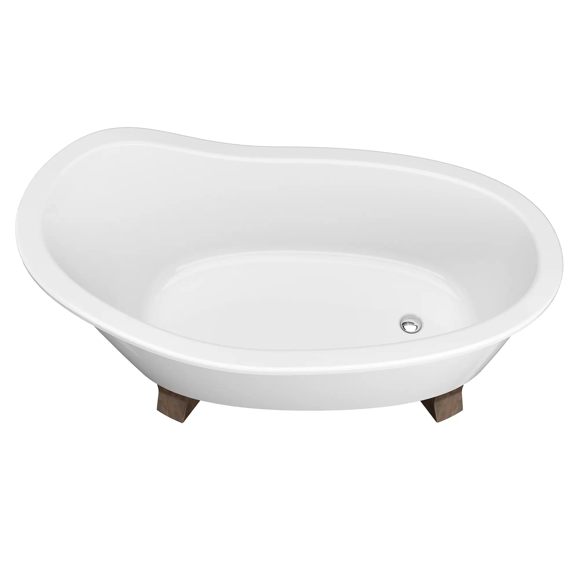 Baignoire autoportante Oak Hill 66 x 36 po avec pieds // WEATHERED OAK // 90499_D12025014239_3_CDNwebp.webp