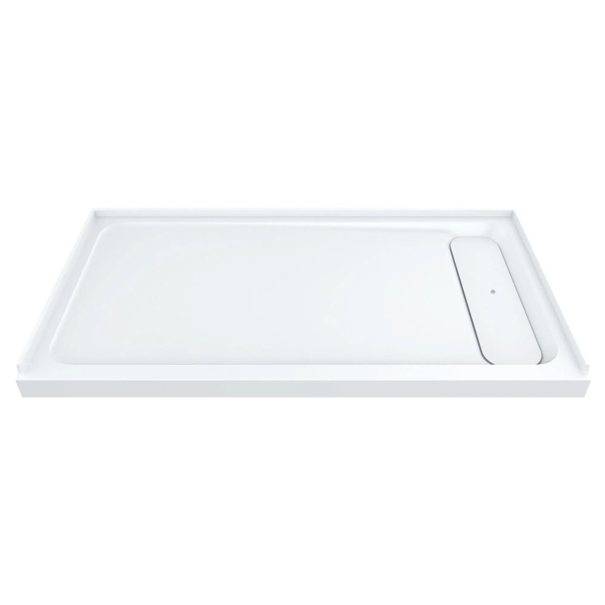 D16030STR.417-DXV MODULUS SHOWER BASE 60X 30IN, RIGHT // MERINO WHITE // 90568_D16030STR417_CDNwebp.webp