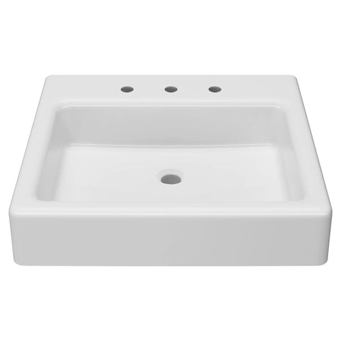Lavabo de 24 po Oak Hill - trois trous