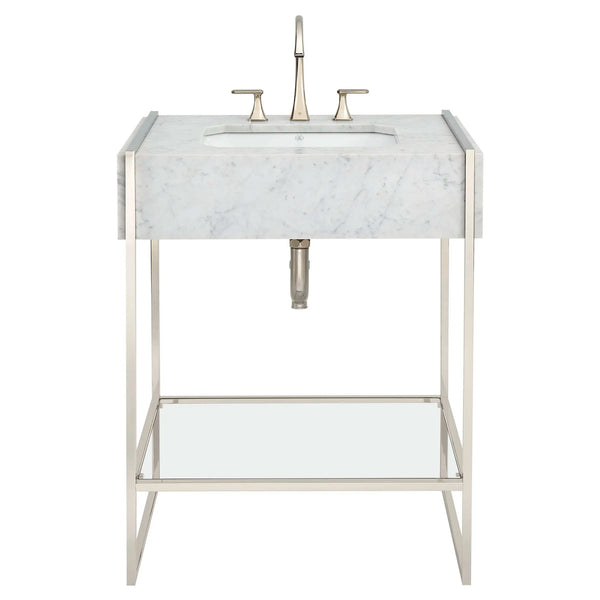 [D35170820.150] Belshire® High Spout Bathroom Faucet Only - Polished Chrome