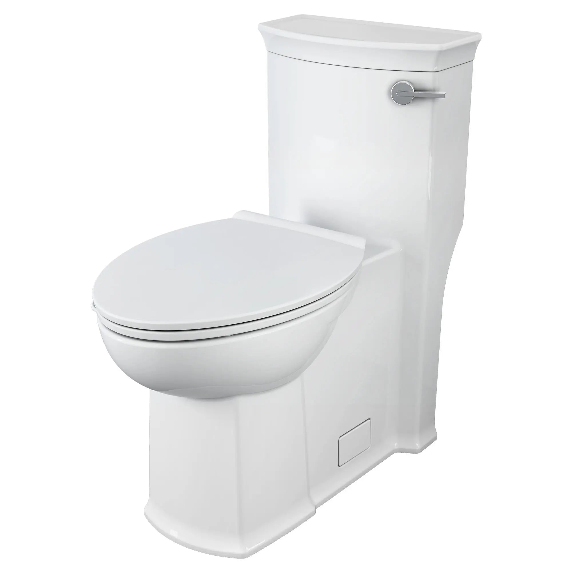 Toilette Wyatt monopièce à cuvette allongée à hauteur de chaise avec levier de déclenchement à droite et siège // CANVAS WHITE // 91954_D22005C102415_1_CDNwebp.webp