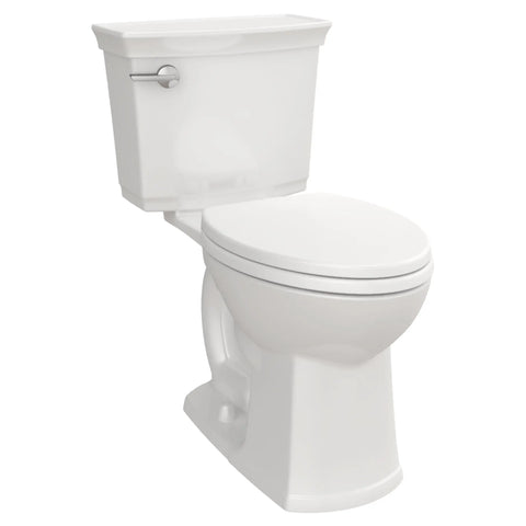 Toilette Wyatt, 2 pièces à cuvette allongée à hauteur de chaise avec siège