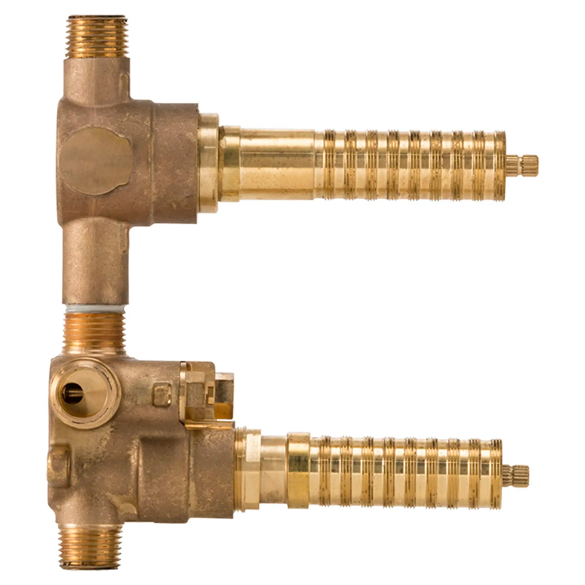 Robinet brut thermostatique à deux poignées avec inverseur à deux voies - Fonctions partagées // UNFINISHED // 92683_D35005522S191_2_0_CDNwebp.webp