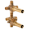 [D35005523S.191] 2-Handle Thermostatic Rough Valve with 3-Way Diverter Shared Functions - Unfinished