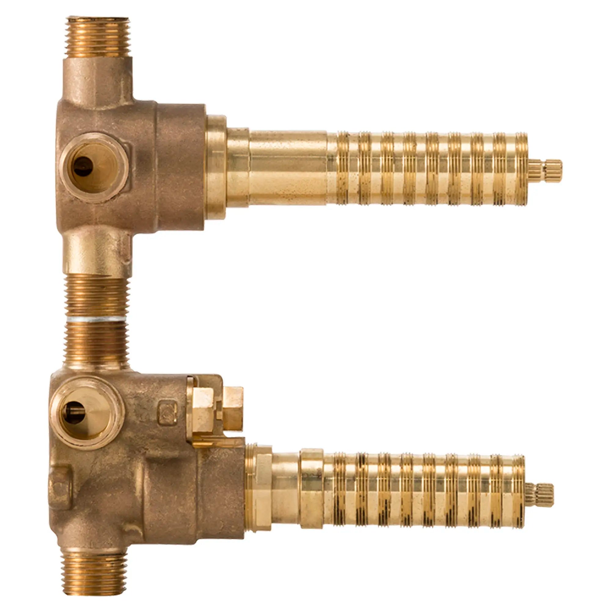 Robinet brut thermostatique à deux poignées avec inverseur à trois voies - Fonctions partagées // UNFINISHED // 92725_D35005523S191_2_CDNwebp.webp