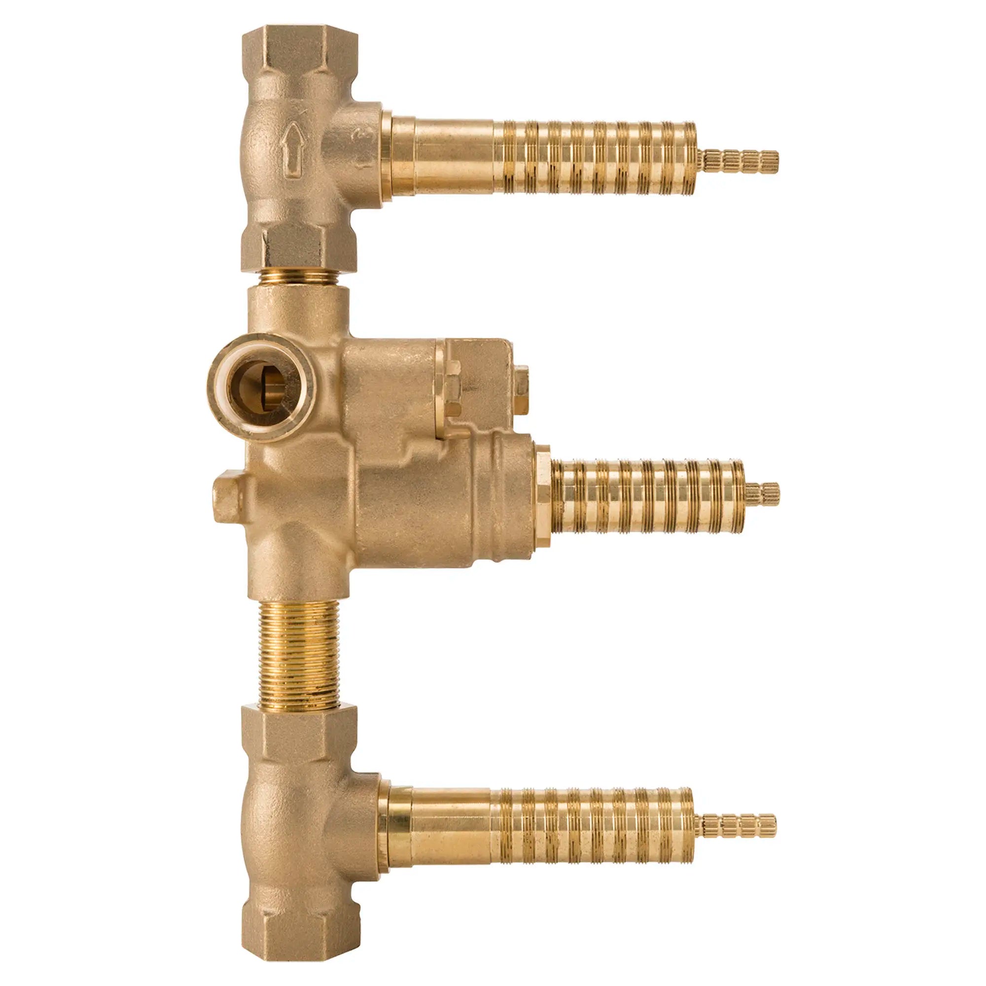 Robinet brut thermostatique à trois poignées avec 2 contrôles du volume // UNFINISHED // 92755_D35005532191_2_CDNwebp.webp