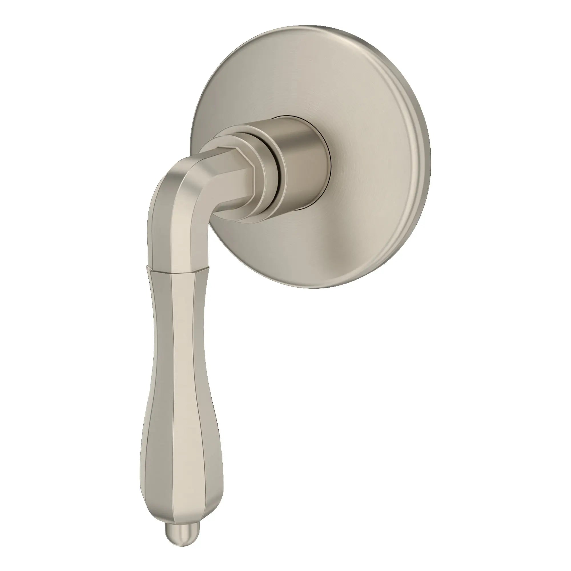 Garniture d’inverseur de 3/2 po ou 4/3 po Ashbee avec poignée à levier // NICKEL BROSSÉ // 92880_D35101434.144_1_CDNwebp.webp
