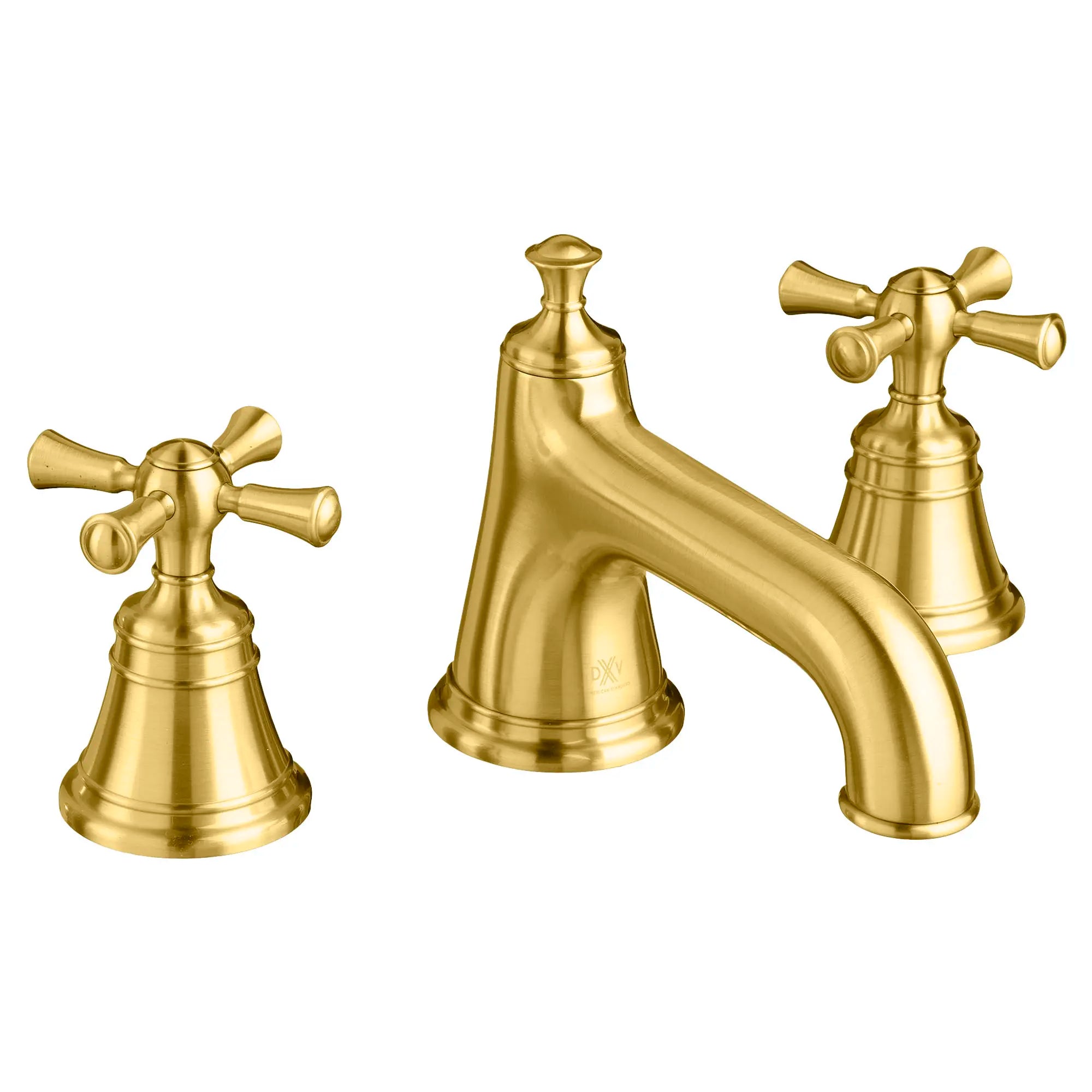 Robinet de lavabo espacé à 2 poignées Randall avec poignées en croix // SATIN BRASS // 93145_D35102840427_CDNwebp.webp