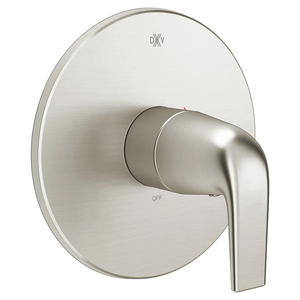 [D35120F00RB.144] DXV® Modulus Single Handle Pressure Balance Valve Trim Only with Indicator Markings and Lever Handle - Polished Chrome