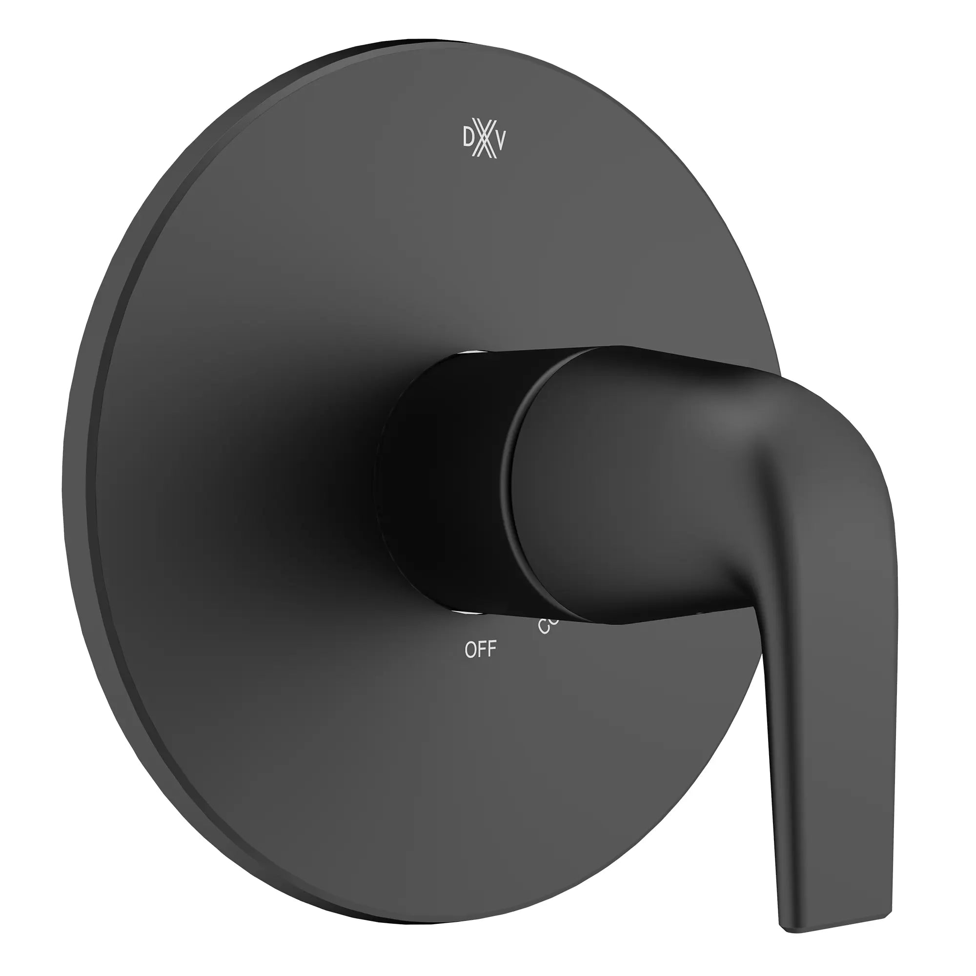Garniture pour robinet à pression équilibrée DXV Modulus avec poignées à levier // NOIR MAT // 95480_D35120F00.243_CDNwebp.webp