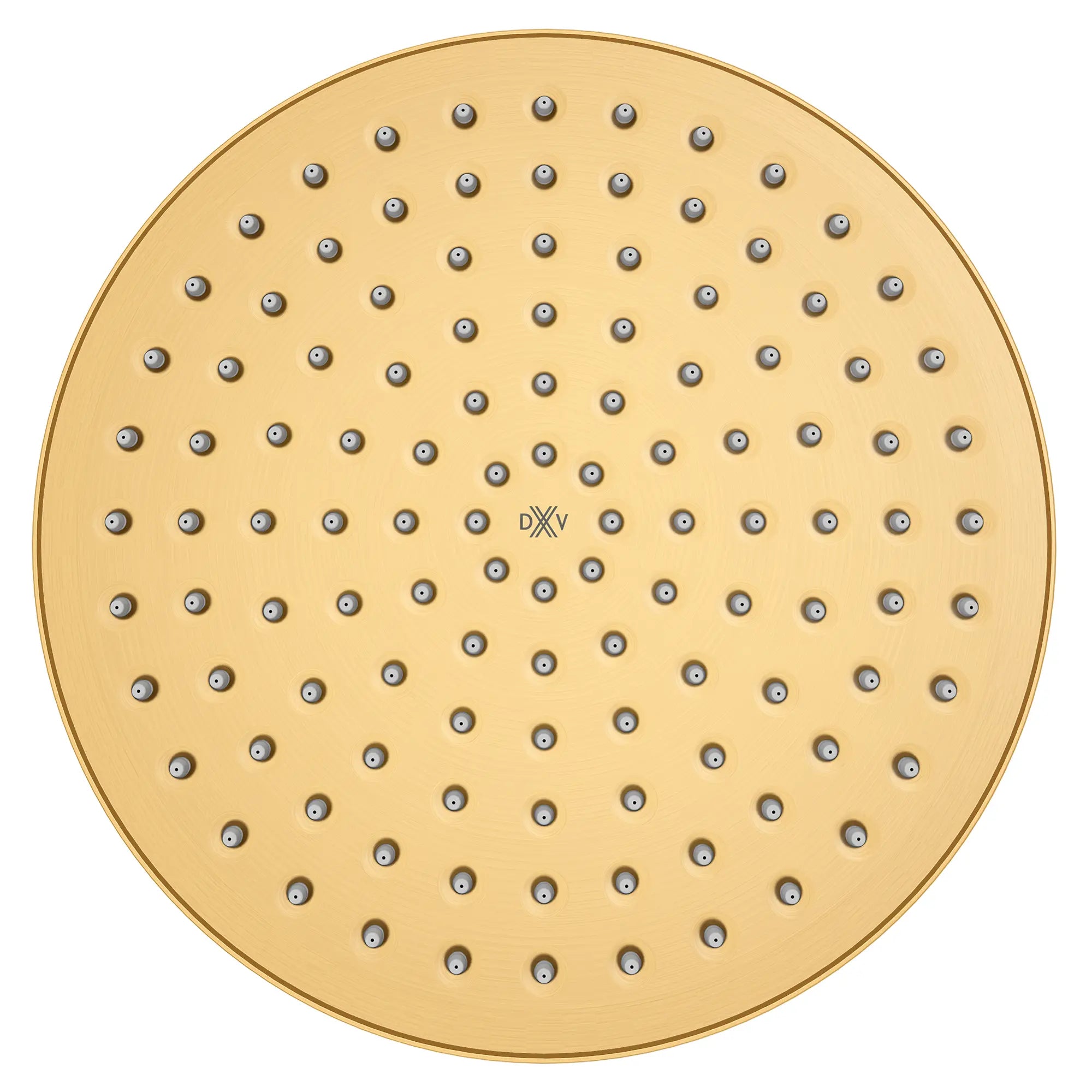 Pomme de douche effet pluie de 10 po Oak Hill // SATIN BRASS // 95561_D35155110.427_CDNwebp.webp
