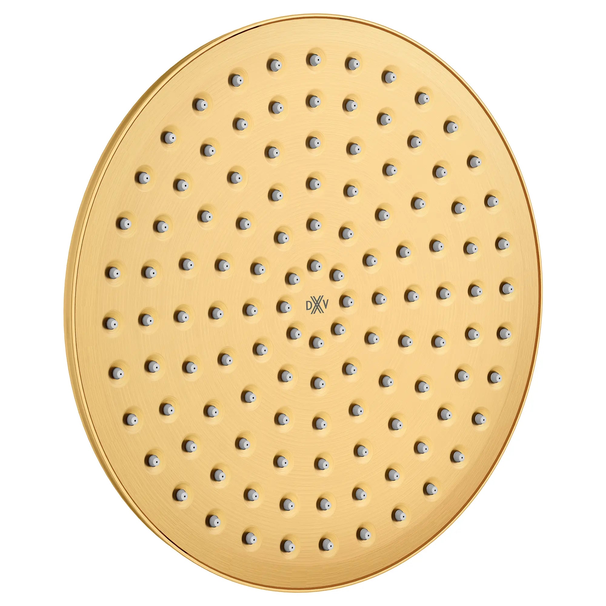 Pomme de douche effet pluie de 10 po Oak Hill // SATIN BRASS // 95562_D35155110.427_1_CDNwebp.webp