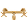 [D35155470.427] Oak Hill® 2-Handle Wall Mount Bathroom Faucet with Cross Handles - Polished Chrome