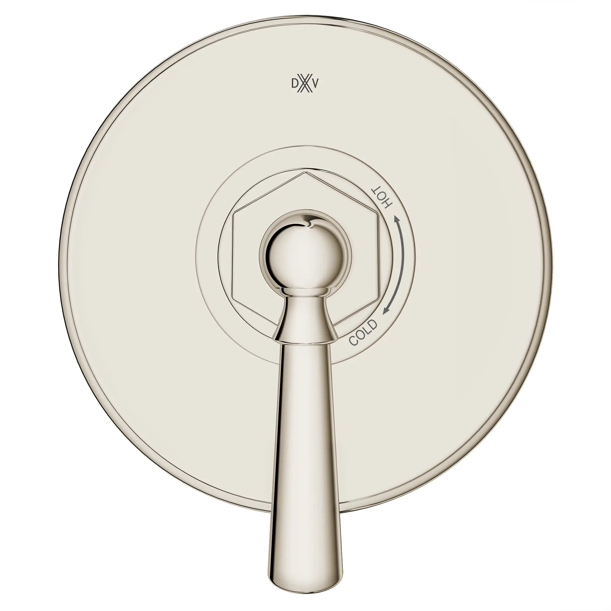 Garniture pour robinet à pression équilibrée Oak Hill avec poignées à levier // PLATINUM NICKEL // 95742_D35155500.150_CDNwebp.webp