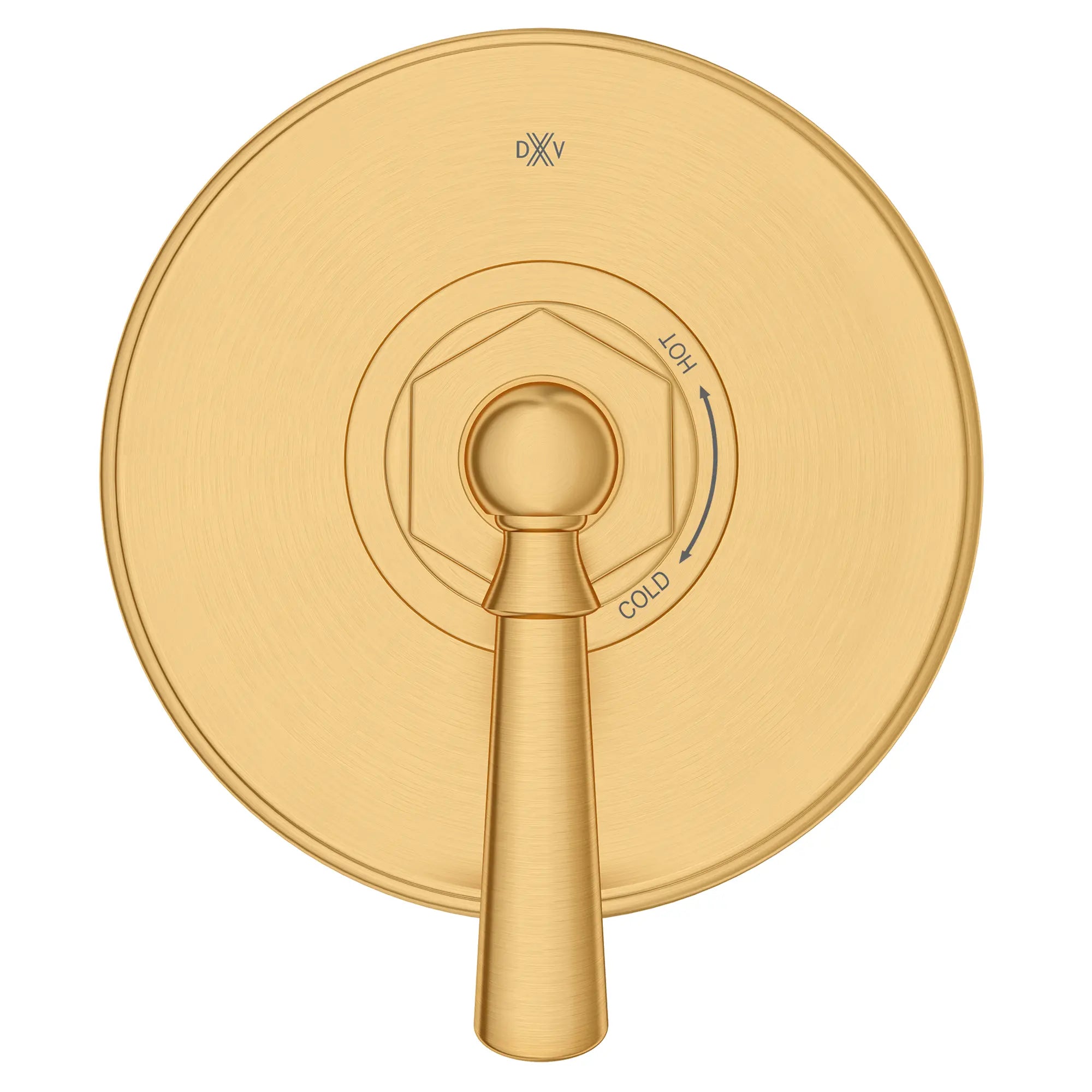 Garniture pour robinet à pression équilibrée Oak Hill avec poignées à levier // SATIN BRASS // 95747_D35155500.427_CDNwebp.webp