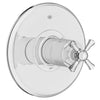 [D35155540.100] Oak Hill® Single Handle Pressure Balance Valve Trim Only with Cross Handle - Polished Chrome
