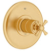 [D35155540.427] Oak Hill® Single Handle Pressure Balance Valve Trim Only with Cross Handle - Polished Chrome