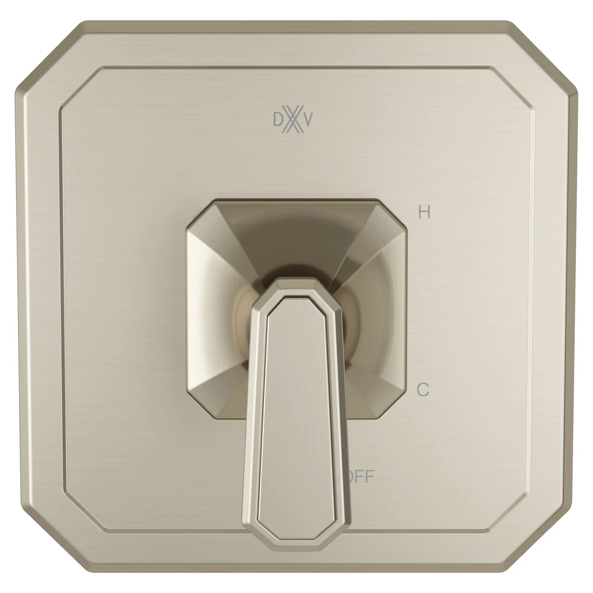 Garniture pour robinet à pression équilibrée Belshire avec poignée à levier // NICKEL BROSSÉ // 96198_D35170500144_CDNwebp.webp