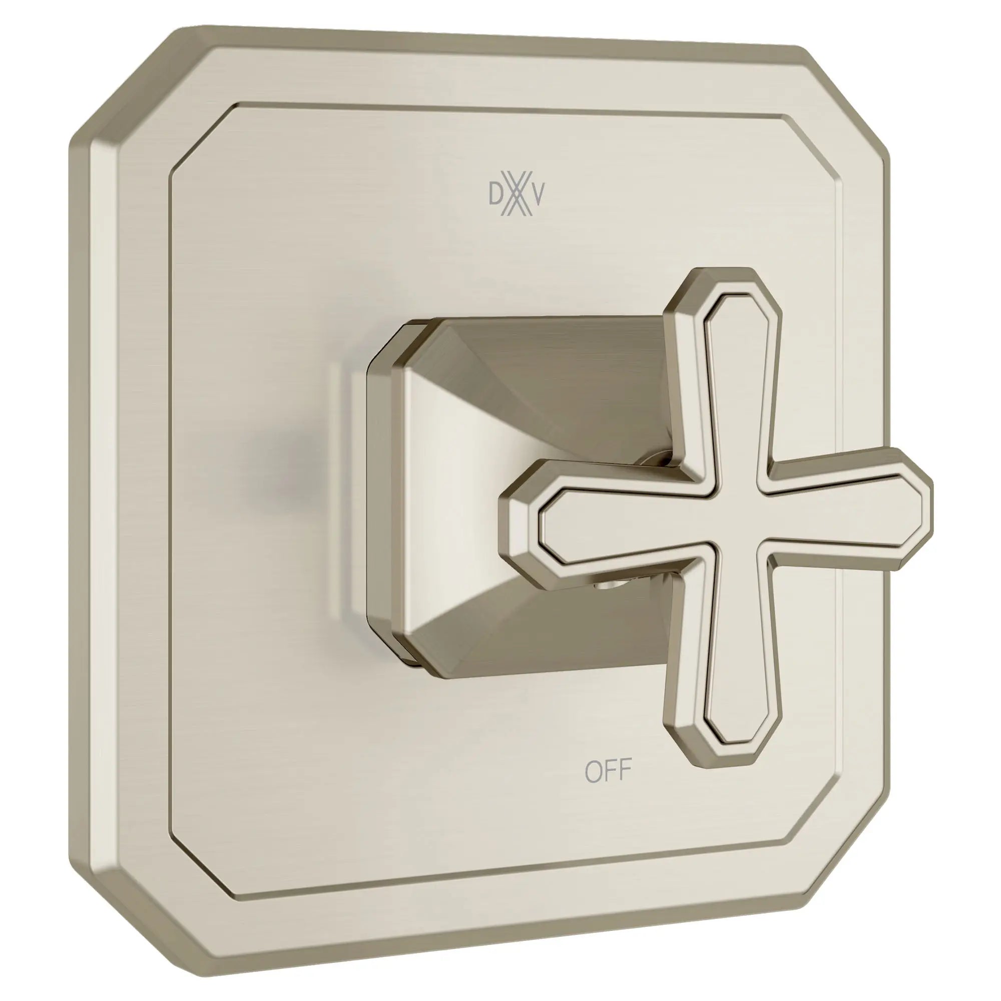 Garniture pour robinet à pression équilibrée Belshire avec poignée en croix // NICKEL BROSSÉ // 96224_D35170520144_1_CDNwebp.webp