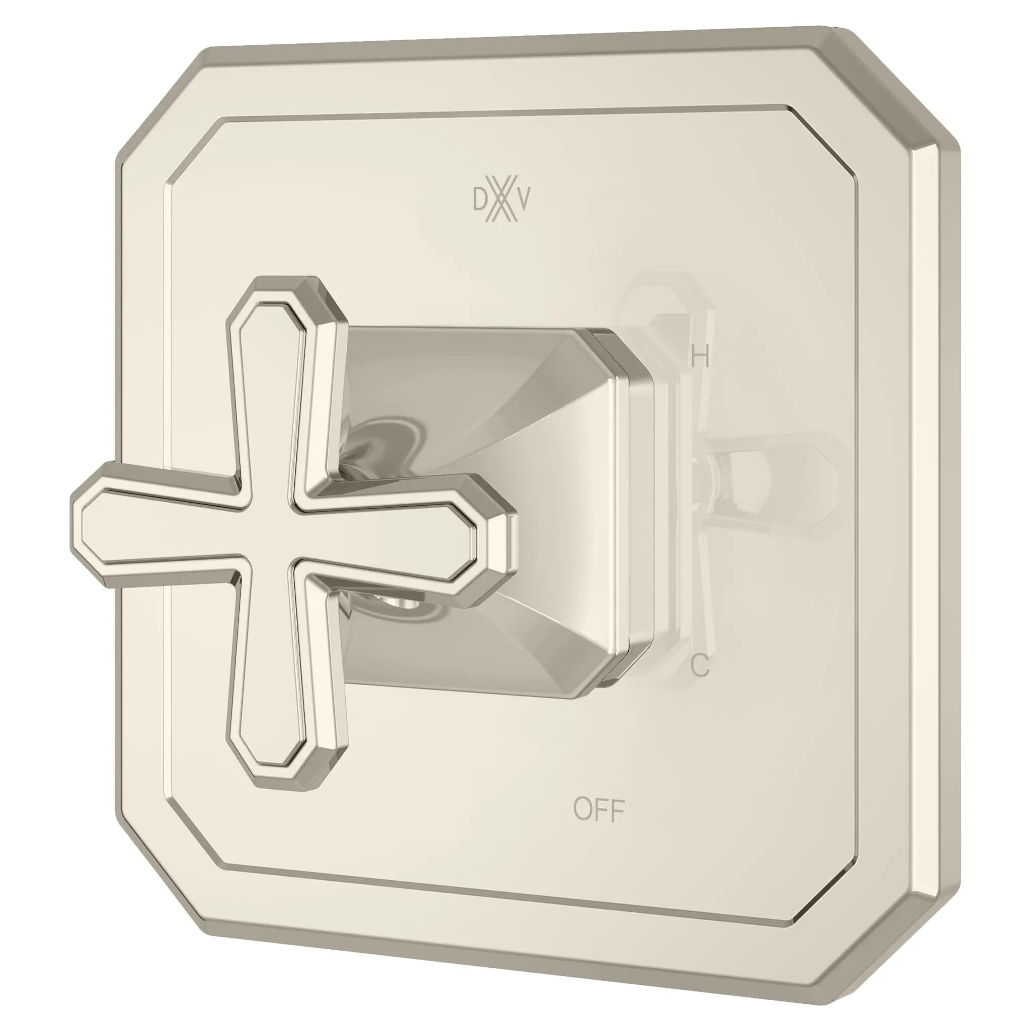Garniture pour robinet à pression équilibrée Belshire avec poignée en croix // PLATINUM NICKEL // 96233_D35170520150_2_CDNwebp.webp