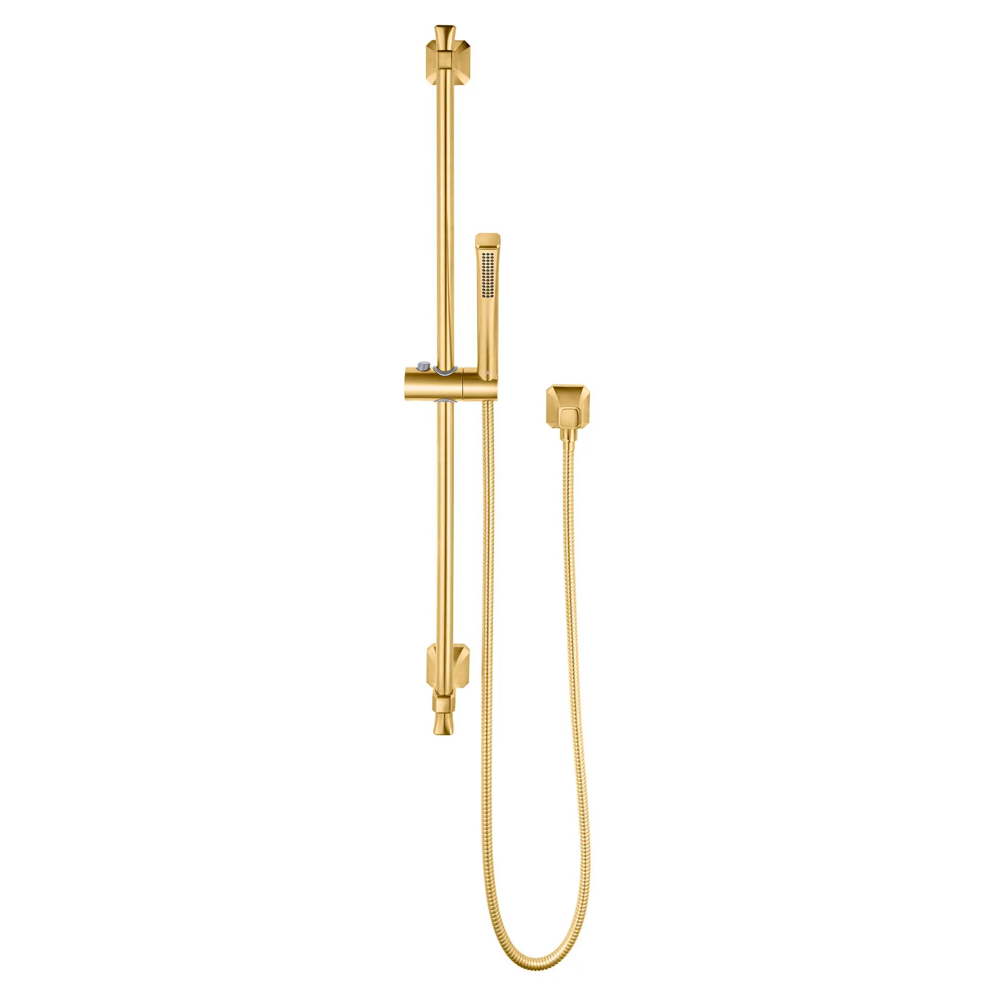 Douchette avec barre murale réglable en hauteur Belshire // SATIN BRASS // 96487_D35170780427_CDNwebp.webp