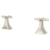 [D35170802.150] Belshire® Cross Handles Only for Widespread Bathroom Faucet - Polished Chrome