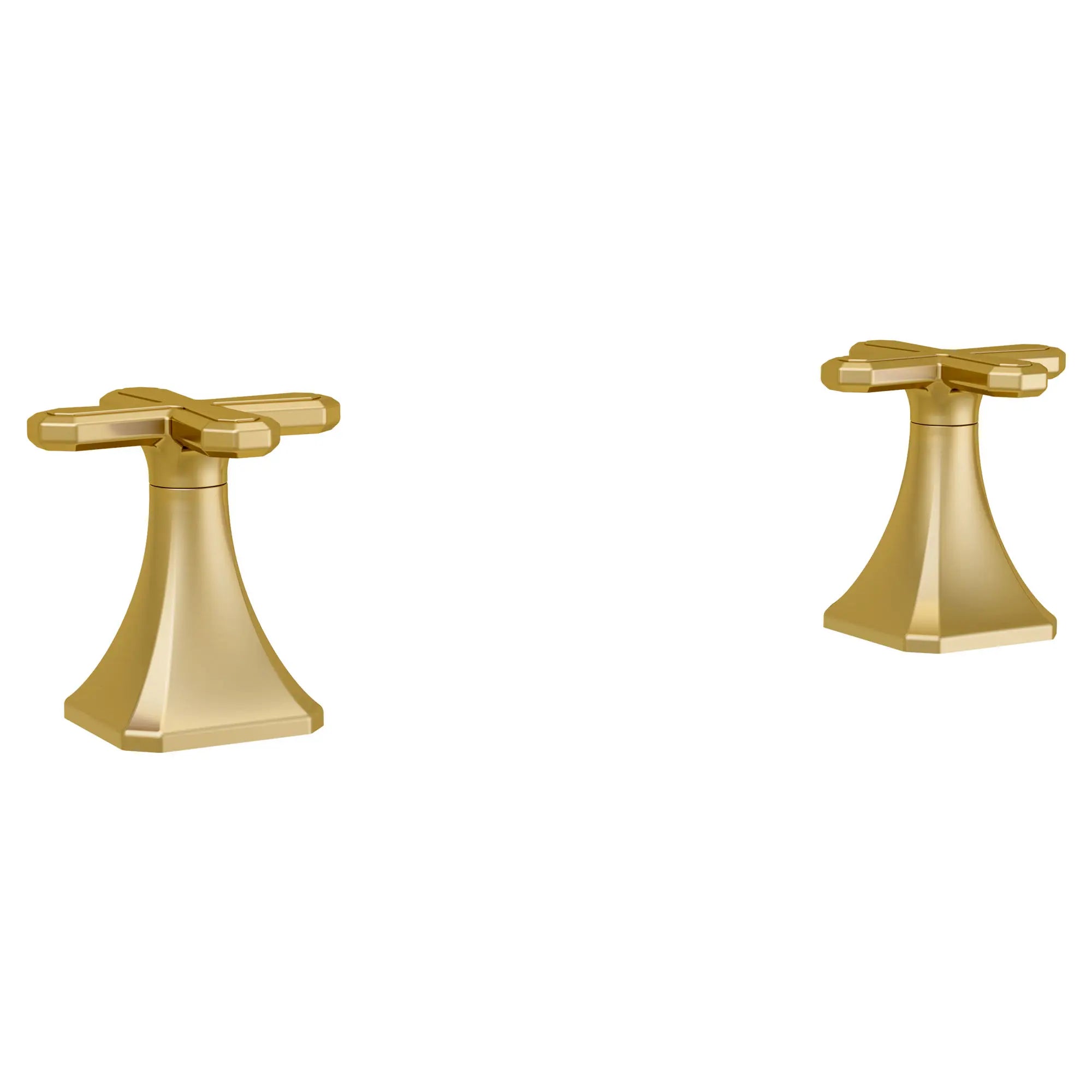 Poignées en croix Belshire uniquement pour robinet de lavabo espacé // SATIN BRASS // 96653_D35170802427_CDNwebp.webp