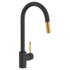 [D35404300.249] Etre® Single Handle Pull-Down Kitchen Faucet with Lever Handle - Polished Chrome
