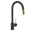 [D35404300.249] Etre® Single Handle Pull-Down Kitchen Faucet with Lever Handle - Polished Chrome
