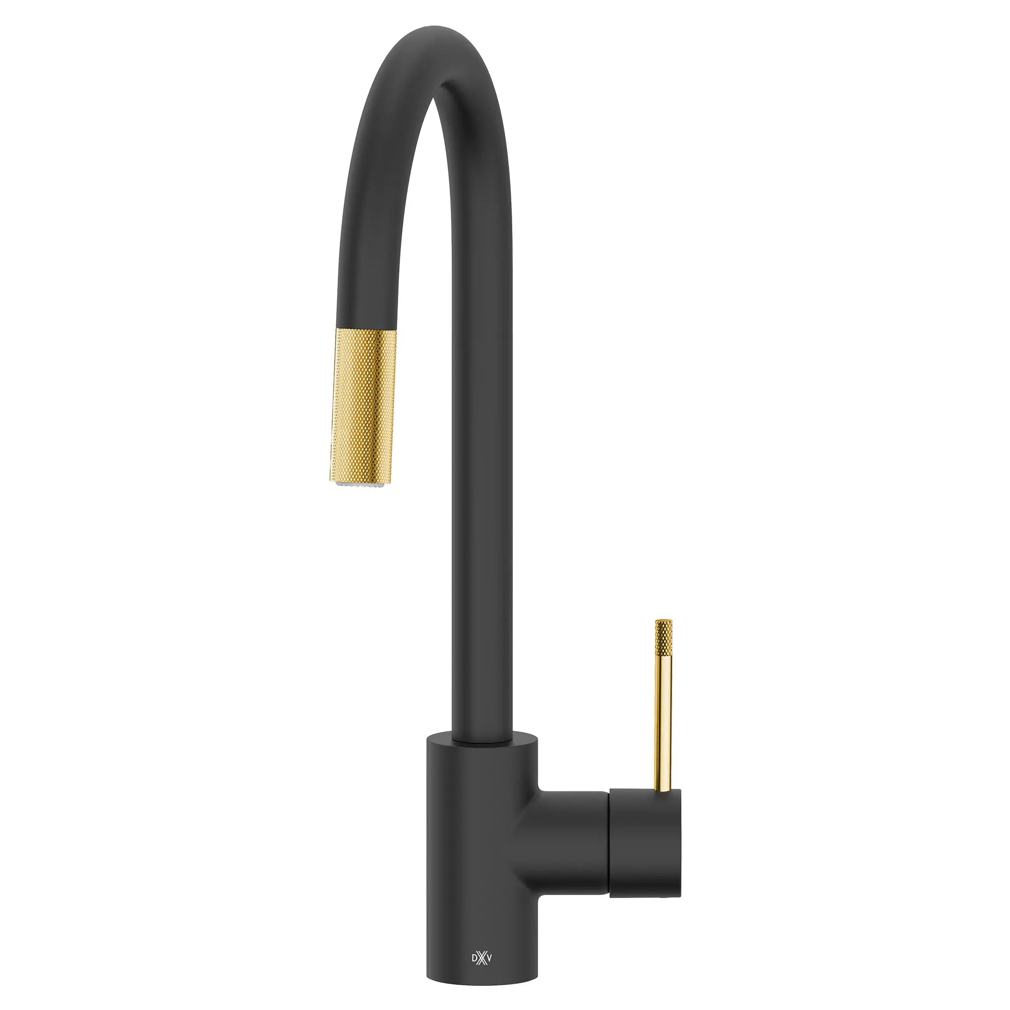 Robinet de cuisine rétractable vers le bas Etre // MATTE BLACK/SATIN BRASS // 96953_D35404300.249_1_CDNwebp.webp
