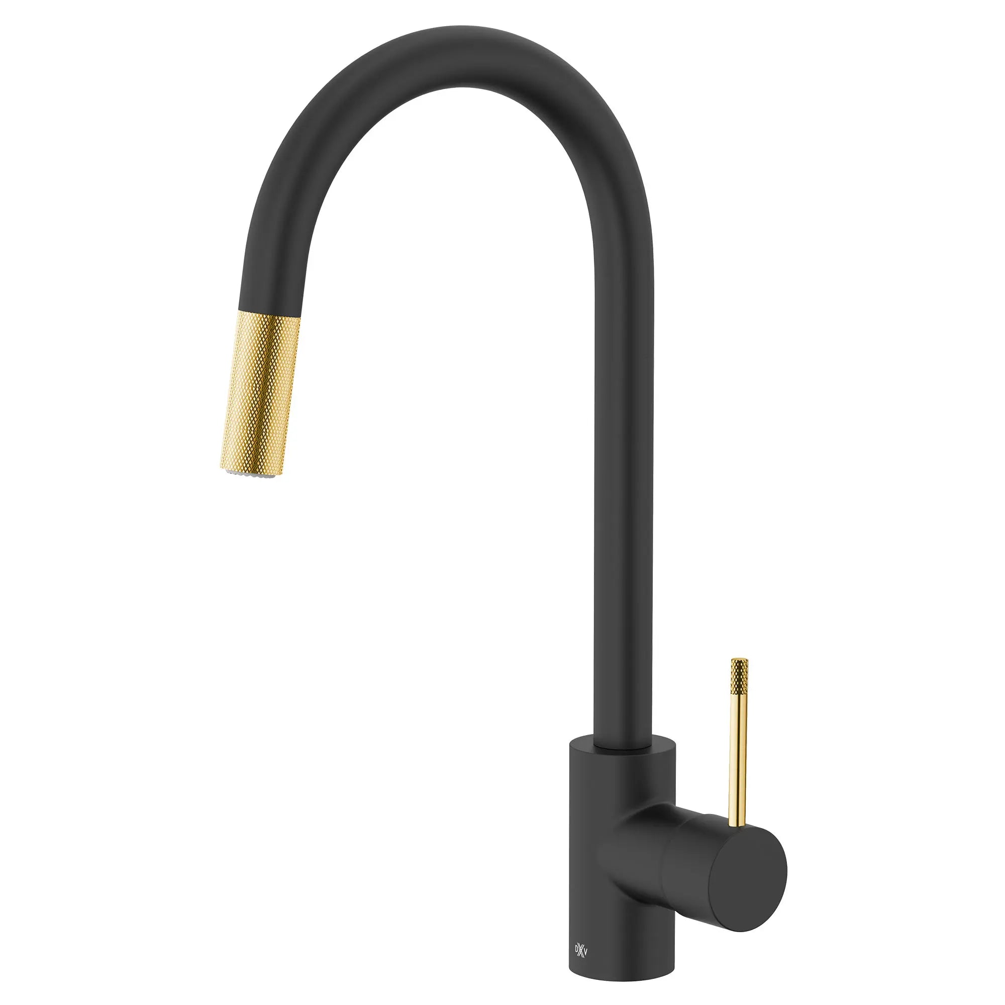 Robinet de cuisine rétractable vers le bas Etre // MATTE BLACK/SATIN BRASS // 96954_D35404300.249_2_CDNwebp.webp